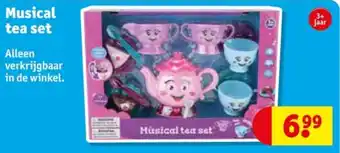 Kruidvat Musical tea set aanbieding