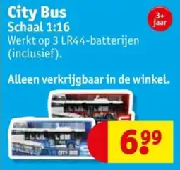 Kruidvat City Bus Schaal 1:16 aanbieding