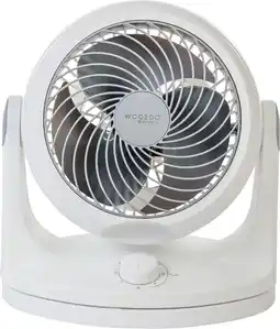 Bol.com IRIS Woozoo by Ohyama HD18 - Tafelventilator - Wit aanbieding