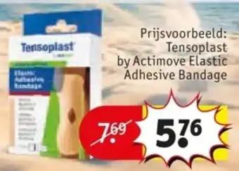 Kruidvat Tensoplast by Actimove Elastic Adhesive Bandage aanbieding