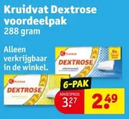 Kruidvat Kruidvat Dextrose voordeelpak aanbieding