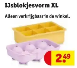 Kruidvat IJsblokjesvorm XL aanbieding