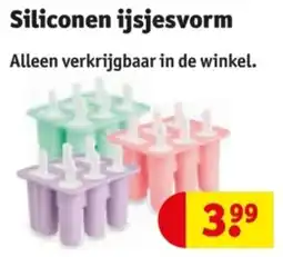 Kruidvat Siliconen ijsjesvorm aanbieding