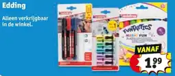 Kruidvat Edding aanbieding
