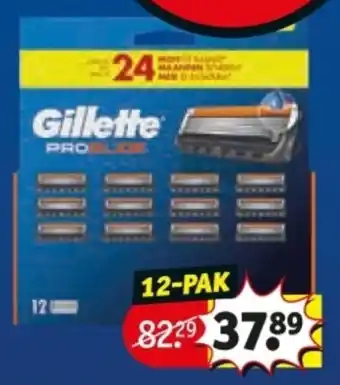 Kruidvat Gillette ProGlide aanbieding