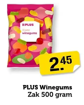 Coop PLUS Winegums aanbieding
