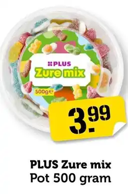 Coop PLUS Zure mix aanbieding