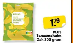 Coop Plus Banaanschuim aanbieding