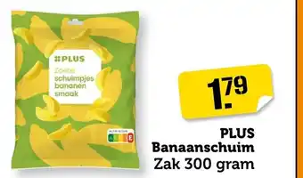 Coop Plus Banaanschuim aanbieding