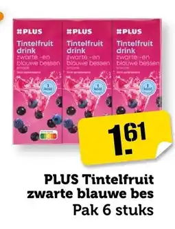 Coop Plus Tintelfruit zwarte blauwe bes aanbieding