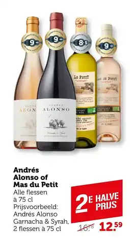 Coop Andrés Alonso of Mas du Petit aanbieding