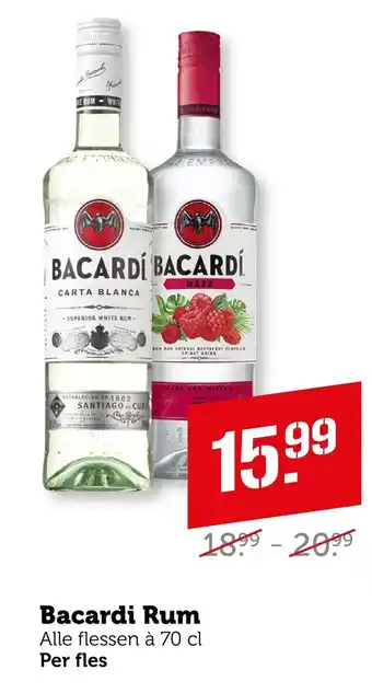 Coop Bacardi Rum aanbieding