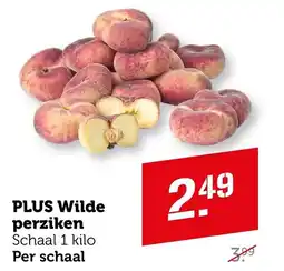 Coop PLUS Wilde perziken aanbieding