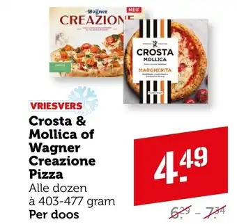 Coop Crosta & Mollica of Wagner Creazione Pizza aanbieding