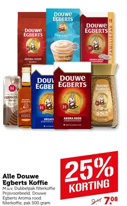Coop Alle Douwe Egberts Koffie aanbieding