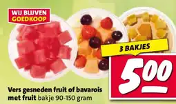 Nettorama Vers gesneden fruit of bavarois met fruit aanbieding