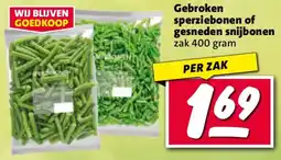 Nettorama Gebroken sperziebonen of gesneden snijbonen aanbieding