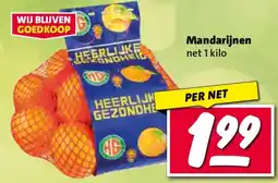 Nettorama Mandarijnen aanbieding