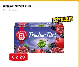 De prijshamer Teekanne frecher flirt aanbieding