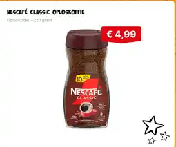De prijshamer Nescafé classic oploskoffie aanbieding