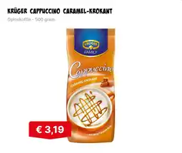 De prijshamer Krüger cappuccino caramel krokant aanbieding
