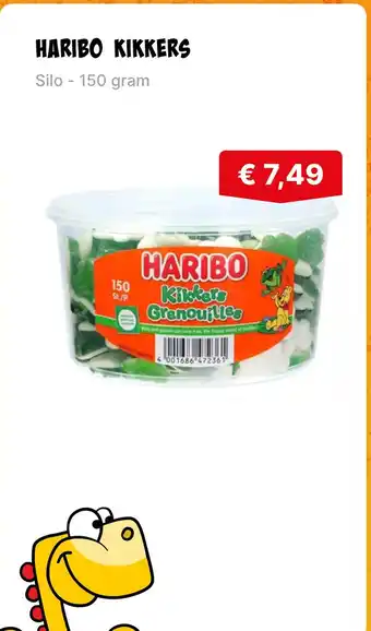 De prijshamer Haribo kikkers aanbieding