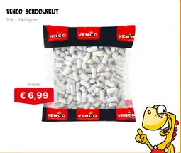 De prijshamer Venco schoolkrijt aanbieding