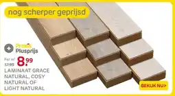 Praxis Laminaat grace natural, cosy natural of light natural aanbieding