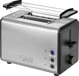 Bol.com Bomann TA 1371 CB - Broodrooster - RVS aanbieding