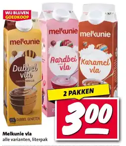 Nettorama Melkunie vla aanbieding