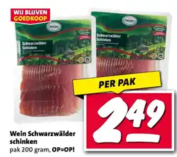 Nettorama Wein Schwarzwälder schinken aanbieding