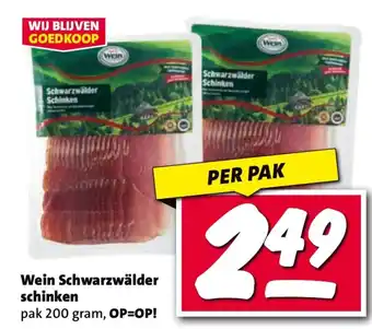 Nettorama Wein Schwarzwälder schinken aanbieding