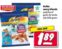 Nettorama Aviko wavy blends aanbieding