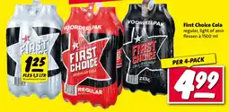 Nettorama First Choice Cola aanbieding