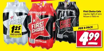 Nettorama First Choice Cola aanbieding