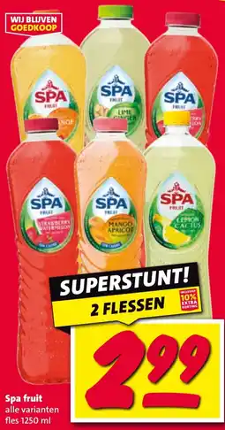 Nettorama Spa fruit aanbieding