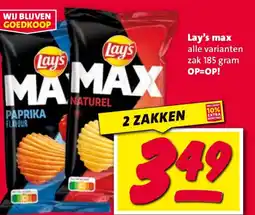Nettorama Lay's max aanbieding