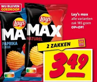Nettorama Lay's max aanbieding