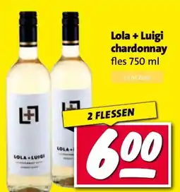 Nettorama Lola + Luigi chardonnay aanbieding