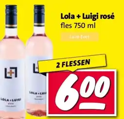 Nettorama Lola + Luigi rosé aanbieding