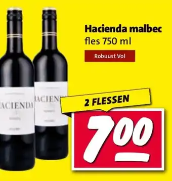Nettorama Hacienda malbec aanbieding