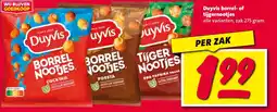 Nettorama Duyvis borrel of tijgernootjes aanbieding