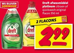 Nettorama Dreft afwasmiddel platinum aanbieding