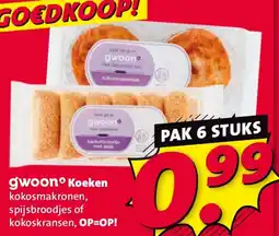 Nettorama gwoon Koeken aanbieding
