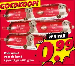 Nettorama Rodi worst voor de hond aanbieding