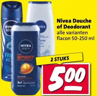 Nettorama Nivea Douche of Deodorant aanbieding