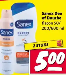 Nettorama Sanex Deo of Douche aanbieding