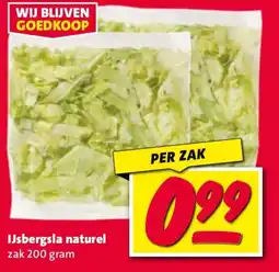 Nettorama IJsbergsla naturel aanbieding