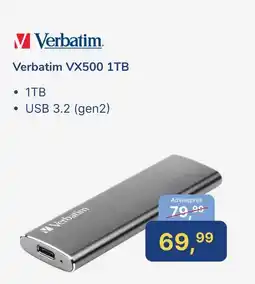 Levix Computershop ✔ Verbatim. Verbatim VX500 1TB aanbieding