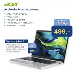 Levix Computershop acer Aspire Go 14 AG14-22P-RO8E aanbieding